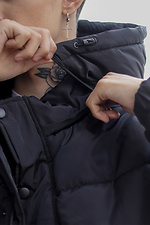 Short oversized puffy jacket for the winter with a hood Reload 8031105 photo №6