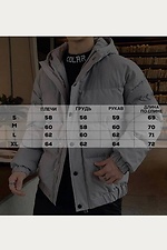 Short oversized puffy jacket for the winter with a hood Reload 8031105 photo №7