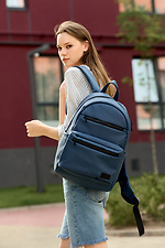 Large women's backpack in a youth style with a pocket for a laptop SamBag 8045105 photo №1