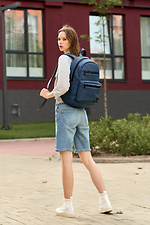 Великий жіночий рюкзак у молодіжному стилі з кишенею для ноутбука SamBag 8045105 фото №2