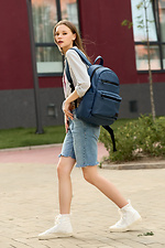 Duży plecak damski w młodzieżowym stylu z kieszenią na laptopa SamBag 8045105 zdjęcie №3