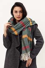 Напіввовняний об'ємний шарф на зиму Garne 4516106 фото №1