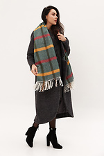 Напіввовняний об'ємний шарф на зиму Garne 4516106 фото №3
