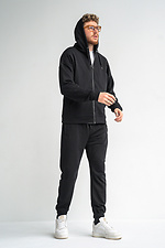 Men's tracksuit with a zipper Over ZIP Black Teamv 8034106 photo №4