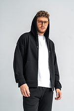 Men's tracksuit with a zipper Over ZIP Black Teamv 8034106 photo №5