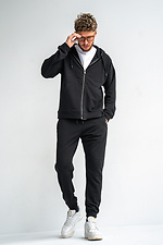 Men's tracksuit with a zipper Over ZIP Black Teamv 8034106 photo №7