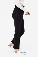 Knitted trousers ASLI black with seams Garne 3042107 photo №4