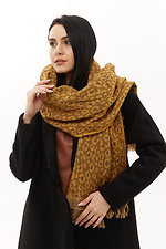 Напіввовняний об'ємний шарф на зиму Garne 4516108 фото №1