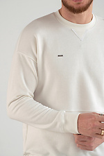 Raise Milk frei geschnittenes Herren-Sweatshirt Teamv 8034109 Foto №2