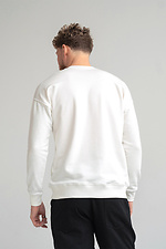 Raise Milk frei geschnittenes Herren-Sweatshirt Teamv 8034109 Foto №6