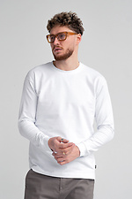 Men's T-shirt with a long sleeve Long sleeve White Teamv 8034110 photo №1