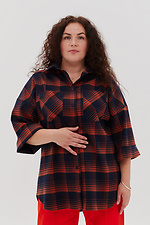 Клетчатая рубашка SABINA Garne 3041111 фото №7