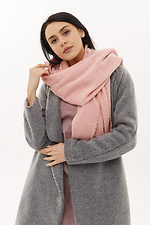 Полушерстяной объемный шарф на зиму Garne 4516111 фото №1