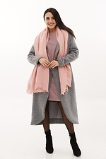 Half-woolen voluminous scarf for the winter Garne 4516111 photo №2
