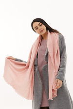 Half-woolen voluminous scarf for the winter Garne 4516111 photo №3