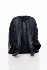 Черный рюкзак для города из кожзама Esthetic 8035112 фото №3
