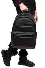 Duży czarny plecak damski SamBag 8045112 zdjęcie №5