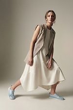Damen perforierte Leder-Sneaker  4207113 Foto №2