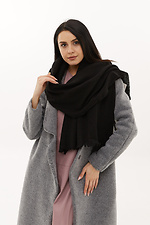 Half-woolen voluminous scarf for the winter Garne 4516114 photo №1
