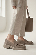 Vilomi loafers in natural taupe shades  4207115 photo №6