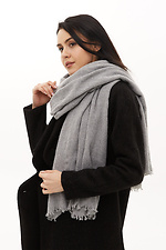 Half-woolen voluminous scarf for the winter Garne 4516115 photo №1