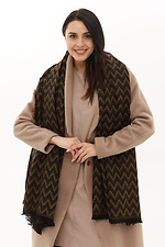 Half-woolen voluminous scarf for the winter Garne 4516116 photo №2