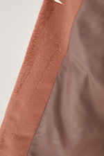 Весеннее пальто FREELY прямого кроя персикового цвета Garne 3038117 фото №5