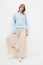 Knitted oversized jumper with wide sleeves  4038117 photo №2