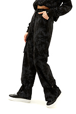 Широкие вельветовые штаны карго WILMA высокой посадки с большими боковыми карманами Garne 3040118 фото №2