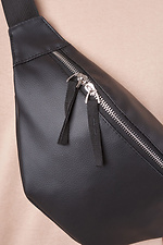 Черная поясная сумка бананка с внешним карманом GARD 8011118 фото №4