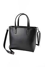 Women's bag made of eco-leather, black Lucherino 4008119 photo №1