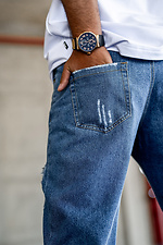 Frühlingsjeans für Herren IOM Denim Blue Teamv 8034119 Foto №3
