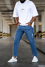 Frühlingsjeans für Herren IOM Denim Blue Teamv 8034119 Foto №4