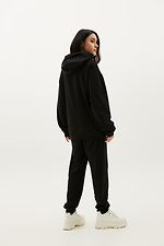 Трикотажний спортивний костюм FREDА чорного кольору GEN 7770120 фото №3