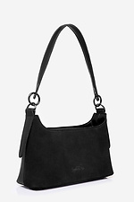 Schwarze Wildleder-Damenhandtasche Lucherino 4008121 Foto №2