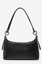Schwarze Wildleder-Damenhandtasche Lucherino 4008121 Foto №3