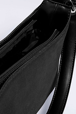 Schwarze Wildleder-Damenhandtasche Lucherino 4008121 Foto №4