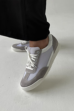 Grey lightweight and stylish Vilomi sneakers with mesh  4207121 photo №2