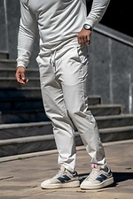 Herren Chinos Casual-Sport Weiß Teamv 8034121 Foto №1