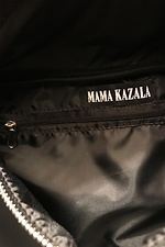 Бордовая поясная сумка бананка прямоугольной формы с одним карманом на замке Mamakazala 8038122 фото №5