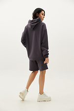 LU oversized knitted suit, gray hoodie and shorts GEN 7770123 photo №3