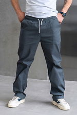 Мужские брюки Casual Темно-синие Teamv 8034123 фото №1