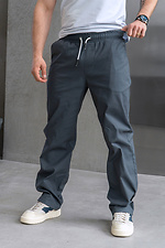Мужские брюки Casual Темно-синие Teamv 8034123 фото №4