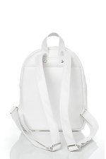 Маленький класичний жіночий рюкзак білого кольору SamBag 8045123 фото №6