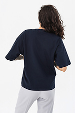IKE marineblaues T-Shirt Garne 3044124 Foto №6