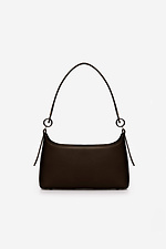 Women's handbag made of eco-leather, chocolate color Lucherino 4008124 photo №2