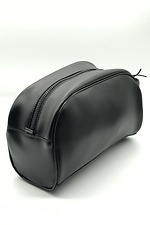 Чорна сумочка прямокутна з глянсового шкірозамінника Mamakazala 8038124 фото №6