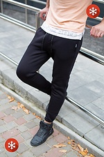 Warme Jogginghose mit schwarzem Fleece Without 8048124 Foto №1