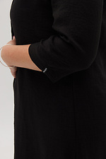 Сукня-сорочка THUS чорного кольору Garne 3041126 фото №13