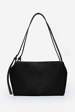 Schwarze Wildledertasche für Damen 4008126 Foto №1